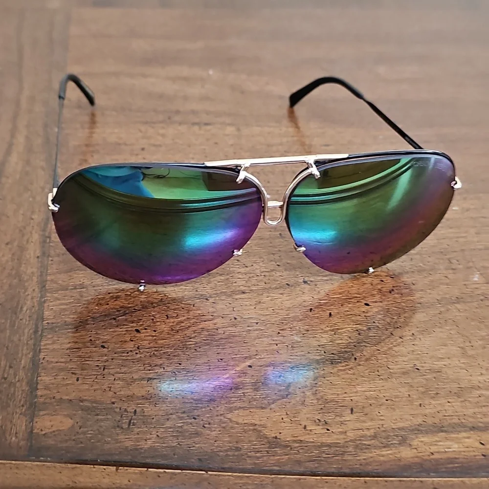🦚3XHP🦚Porsche Design by Carrera 5623 Aviator Vintage Sunglasses - Picture 5 of 12